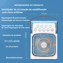 Refrigerador de Ar Portátil com LED - CoolAir Max™