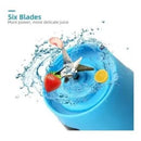 Mini Liquidificador 6 Lâminas Usb Portátil Recarregável | BlendGo Max™