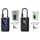 Compressor de Ar Portátil Digital Recarregável com Lanterna – Calibrador Automático USB-C