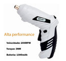 Kit Parafusadeira Elétrica Sem Fio Recarregável com 32 Pontas + Maleta