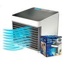 Mini Ar Condicionado Portátil USB com Umidificador e LED – Climatizador Pessoal