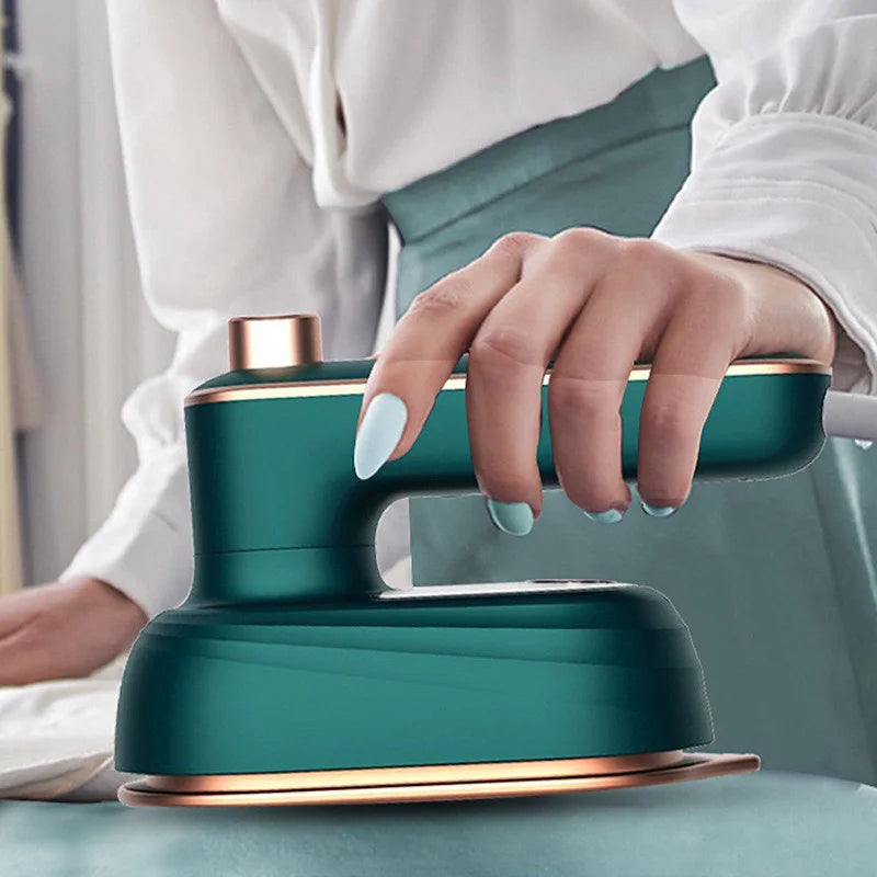 Mini Ferro De Passar Roupas A Vapor Para Viagem Bivolt | VaporMax Travel™