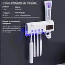 Dispensador Automático de Pasta e Suporte de Escovas | CleanPress Pro™