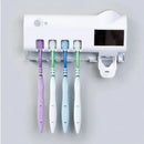 Dispensador Automático de Pasta e Suporte de Escovas | CleanPress Pro™